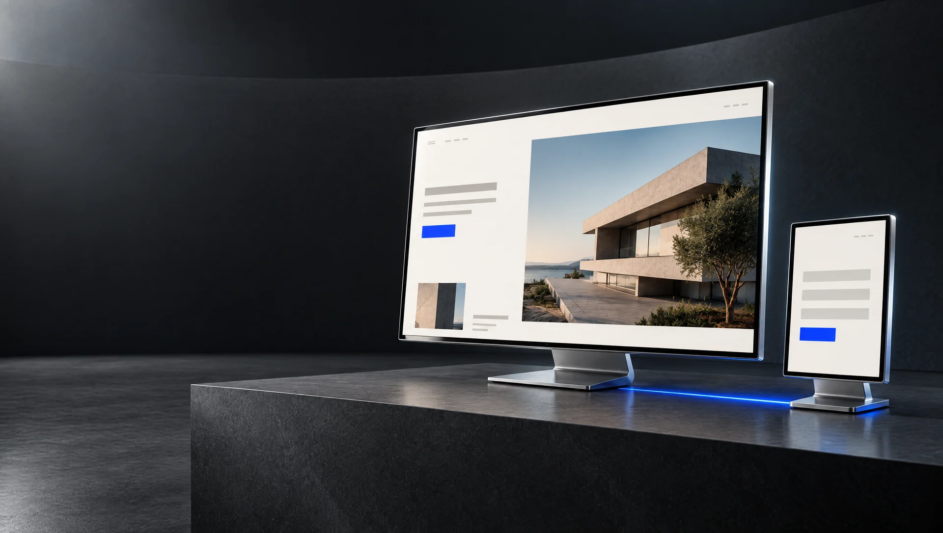 Concept visual illustrating forms & booking systems and connected business systems